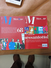 MICROMEGA il Sessantotto 2 volumi 2018 d'arcais cacciari guccini verdone ecc