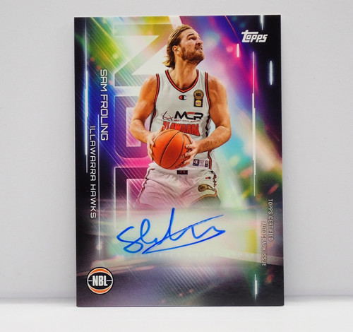 Sam froling 2025 topps - topps, nbl