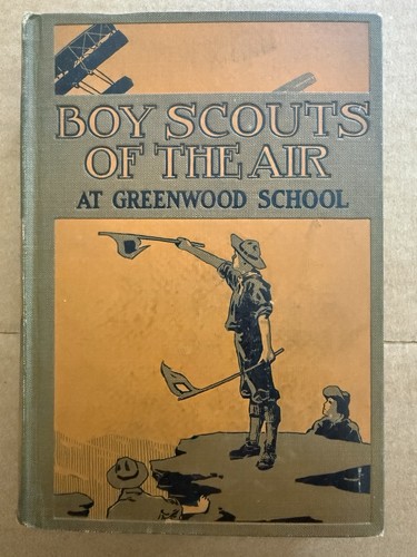 Boy scouts the air - boy,