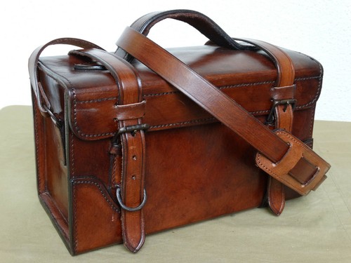 Borsa pelle vintage - borsa,