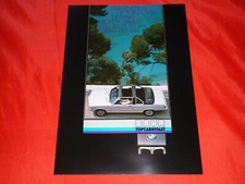 BMW Serie 3 E21 Baur Topcabriolet TC1 depliant brochure depliant folleto del 1978