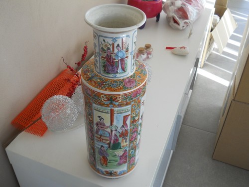 Antico vaso cinese - in, ceramica