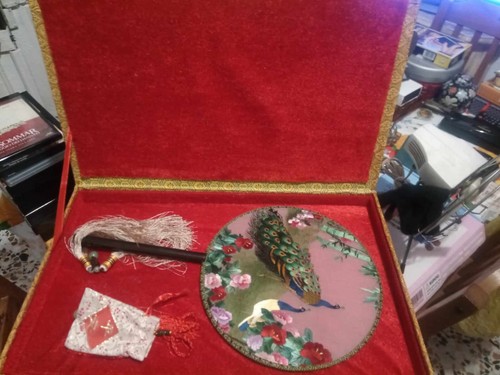 Ventaglio vintage cinese - vintage, in