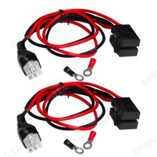 2 pezzi cavo di alimentazione