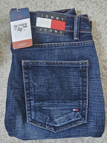 Jeans tommy hilfiger uomo blu - tommy,