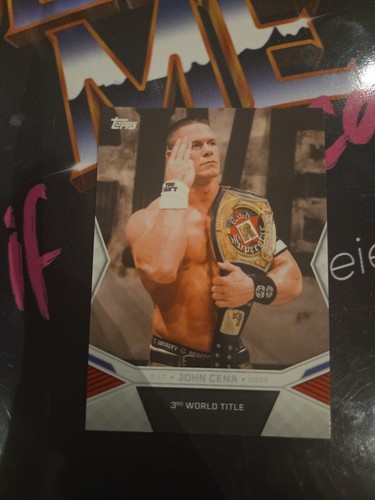 Topps wwf wwe john cena - wwf,