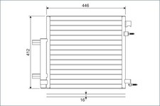 VALEO 822578 Condensatore