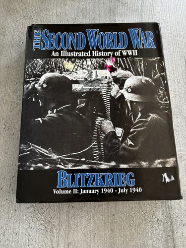 Ww2 hardcover book blitzkrieg - hardcover, book.