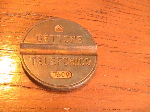 Token gettone telefonico - gettone,