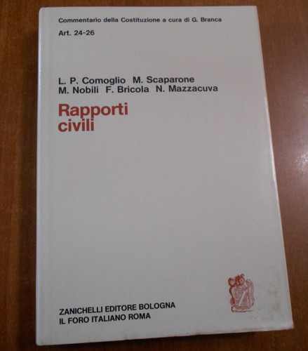 Commentario della costituzione - commentario,