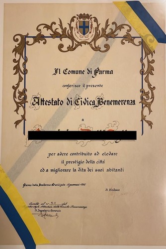 Attestato civica - di,