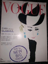Vogue  - March 1st 1963 -