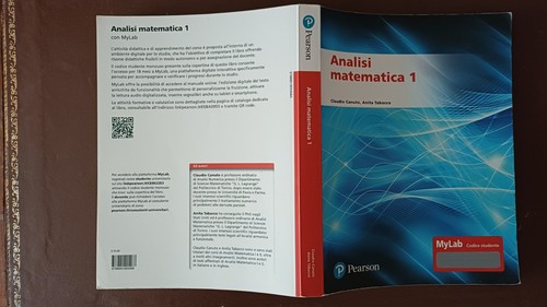 Analisi matematica canuto - analisi,