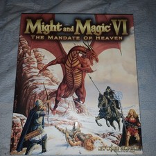 Might and Magic VI: The Mandate of Heaven - Big Box 3DO PC CD ROM