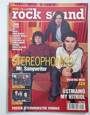 83628 Rock Sound 2001 n 36 - Stereophonics / Ash / Sepultura + Poster Afterhours