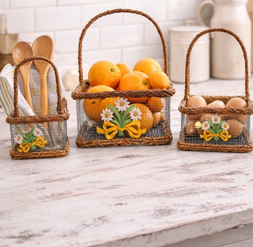 Set cestini decorativi in - set,