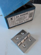 24 pz Cerniere Per Arredamenti Nautici Acciaio Inox 40x40 mm Made in italy