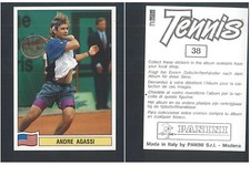 Andre Agassi (USA) Tennis 1992 Edizioni Panini MINT n.38 ROOKIE ▓