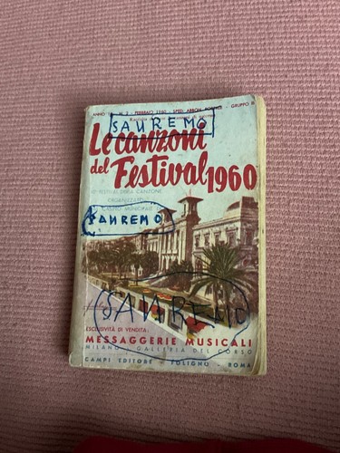 Canzoni del festival di - del,