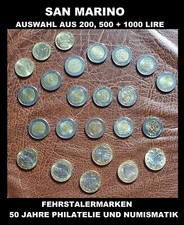 San marino lire 200 500 - san,