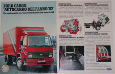 Advert Pubblicità 1982 FORD CARGO