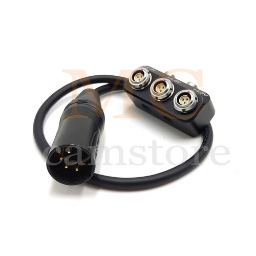 Adattatore xlr 4pin maschio - xlr,