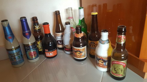 Bottiglie birra collezione - bottiglie,