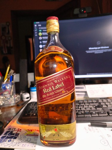 Whisky jonny walker red label - whisky,