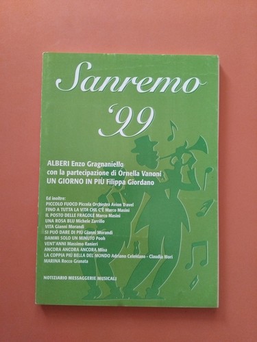 Sanremo spartito sheet - sanremo,