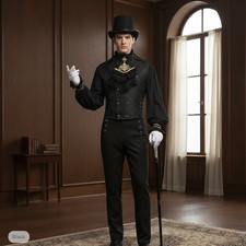 Costume da vampiro giacca e
