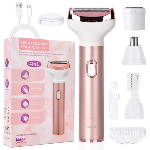 Rasoio elettrico donna - ✅rasoio, 4in1