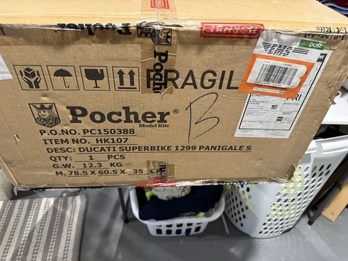 Kit modellino pocher ducati - kit,