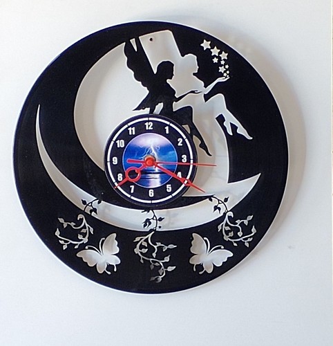 Orologio vinile le fate - vinile.,