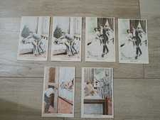 Lotto 6 Cartoline Porno Osé D'epoca da Collezione Rapporti