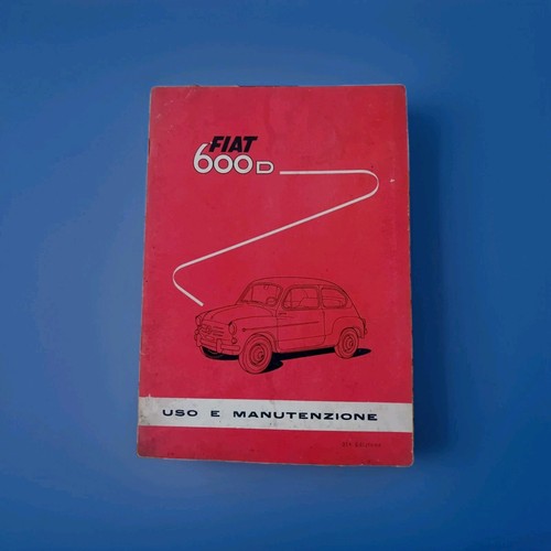 Fiat 600 libretto - d, uso