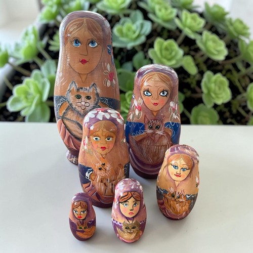 Matrioska russa vintage - , 6