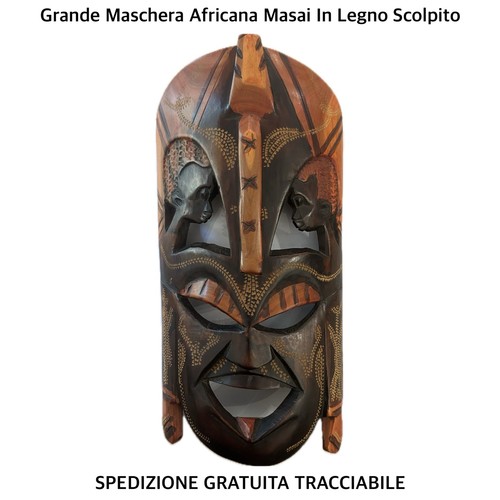 Maschera masai tribale - masai,