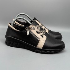 Sneakers basse NAOT Elios donna 8 nere beige pelle moda stringate