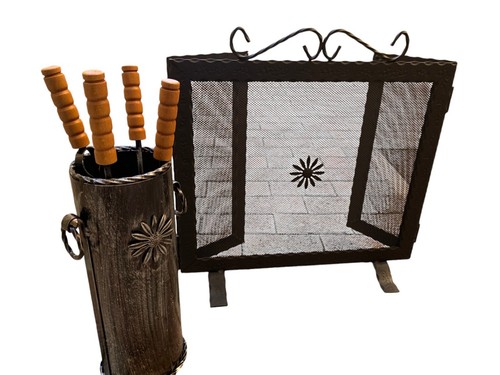 Parascintille per camino con - parascintille,