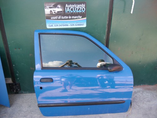 Porta sportello blu fiat - porta,