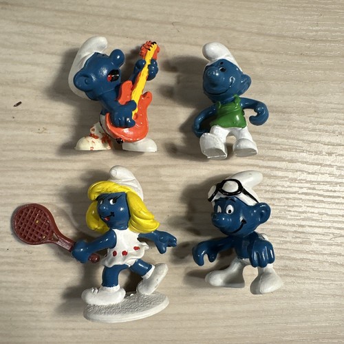 Puffi figure serie - puffi, set