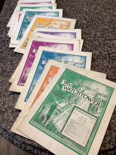Watchtower magazine 1939 lot - magazine,