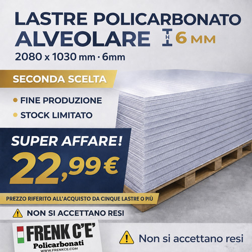 Lastra policarbonato - lastra,