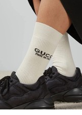 Calze bianche GUCCI nuove con