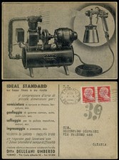 cartolina pubblicitaria IDEAL