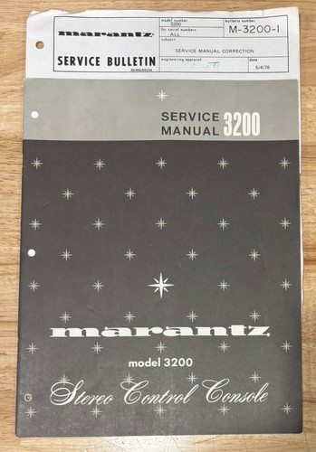 Manuale servizio marantz - servizio,