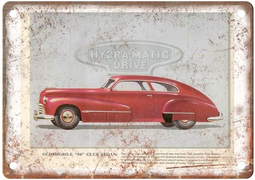 Insegna metallo oldsmobile - insegna,