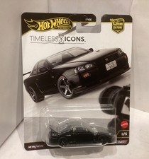 2025 Hot Wheels cultura auto icone senza tempo Nissan Skyline GT-R (BNR34) 0/5 Chase