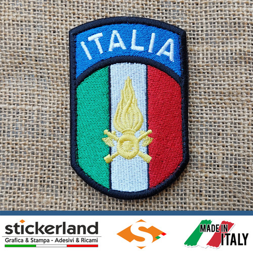 Toppa patch ricamata italia - patch,