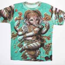 T-Shirt Ganesh Cotone Goa Top